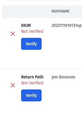 Account settings