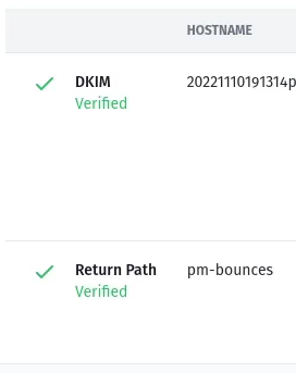 Account settings