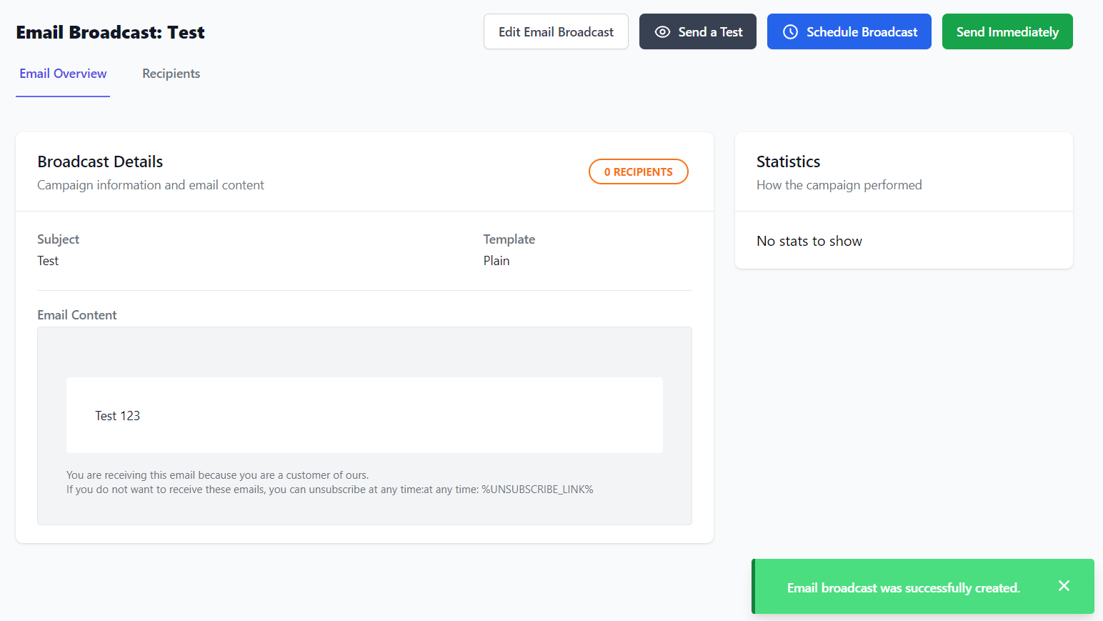 Email marketing