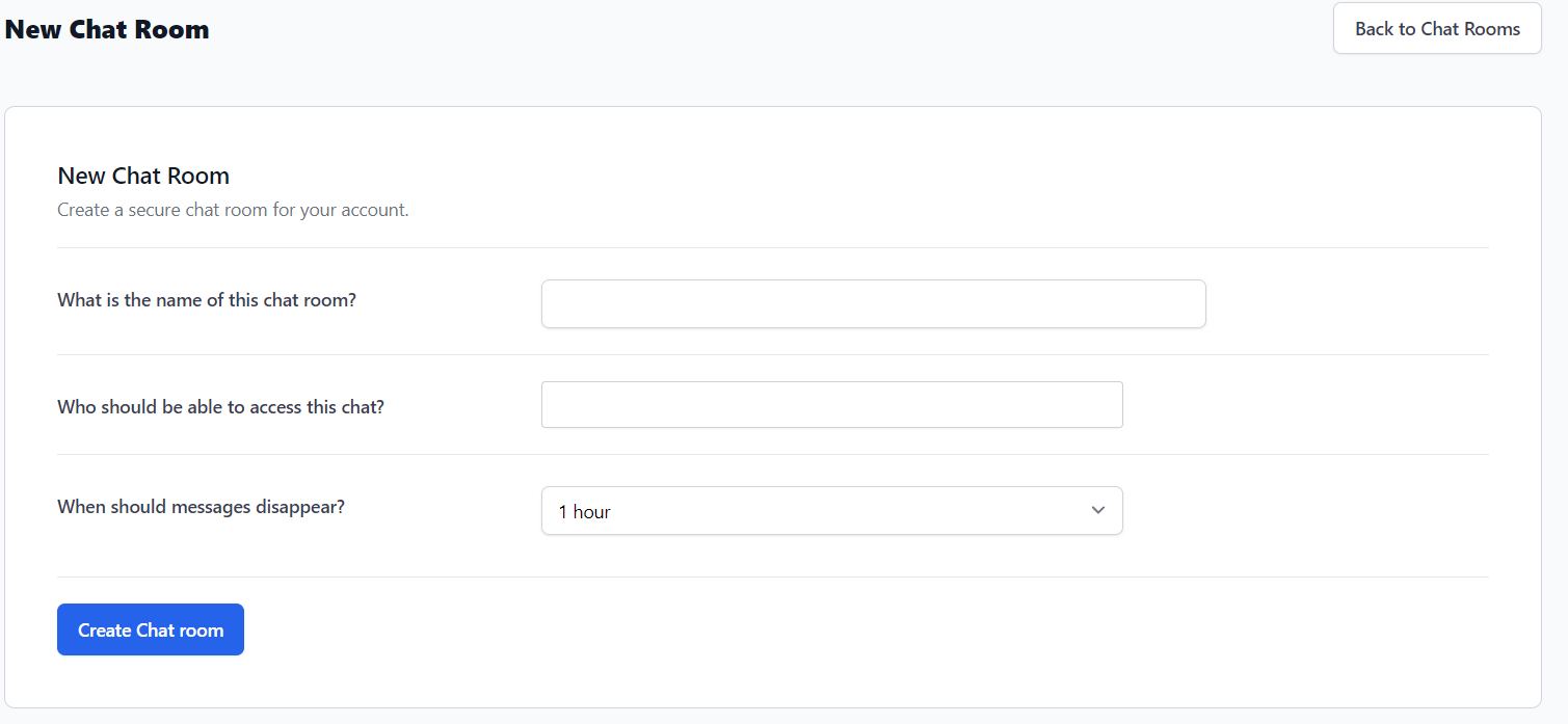 Secure Chat